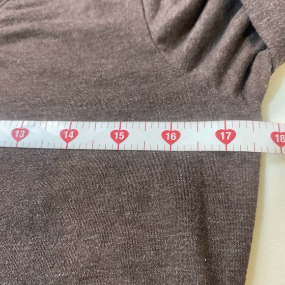 Prana Brown Embellished Tunic Top Size Small - Picture 5 of 8